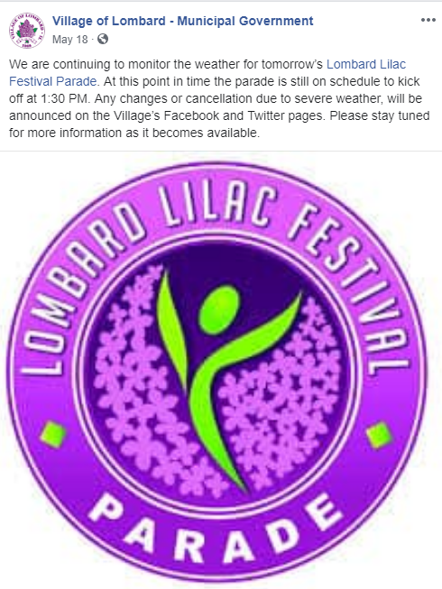 Lilac Parade Graphic